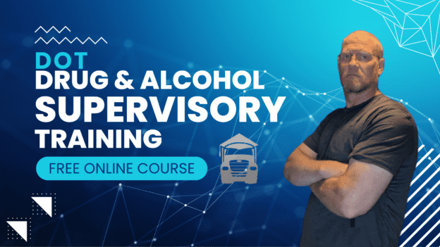 DOT Supervisory Training Course Cover invitation